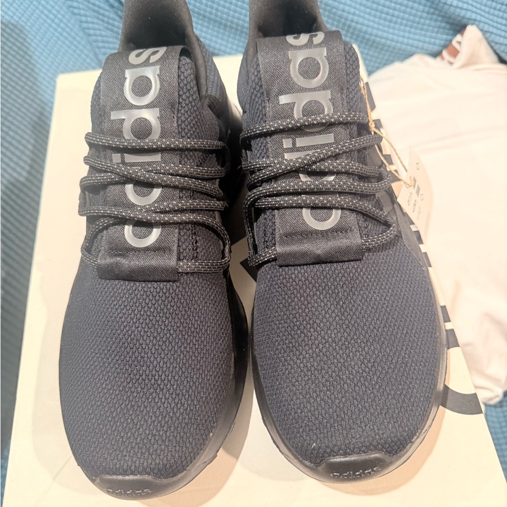 Adidas Charcoal Athletic Shoes